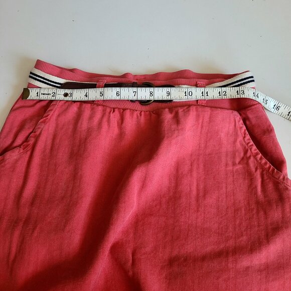 Splendid soft red maxi skirt with belt. Fits bigger. - Picture 4 of 9